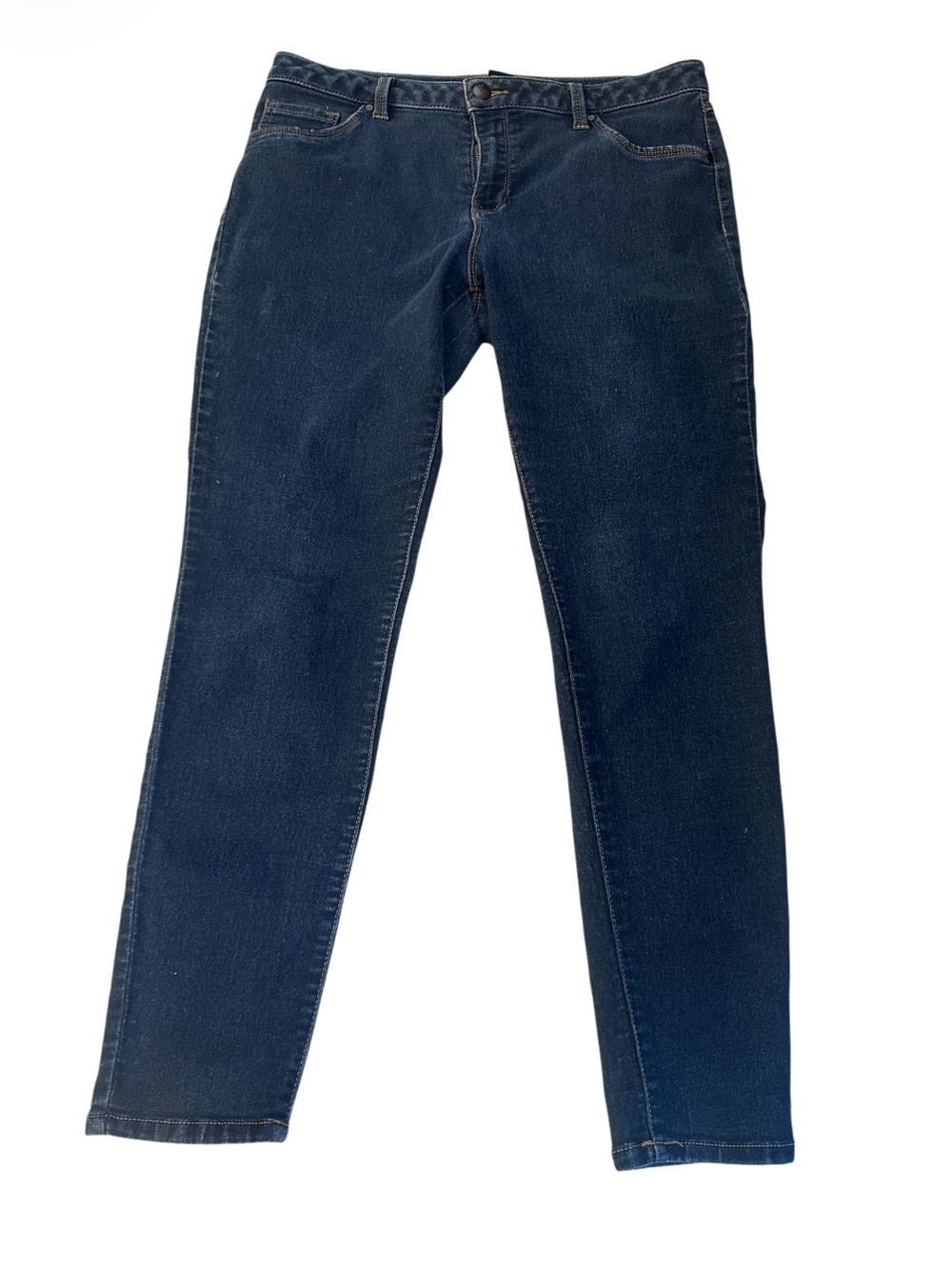 d. jeans Women's Skinny Jeans in Dark Indigo - Size 14